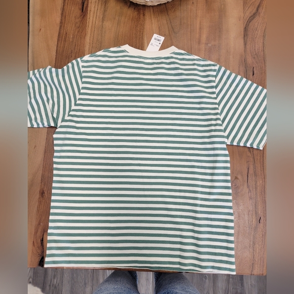 Uniqlo Mens striped t-shirt NWT - Picture 5 of 5